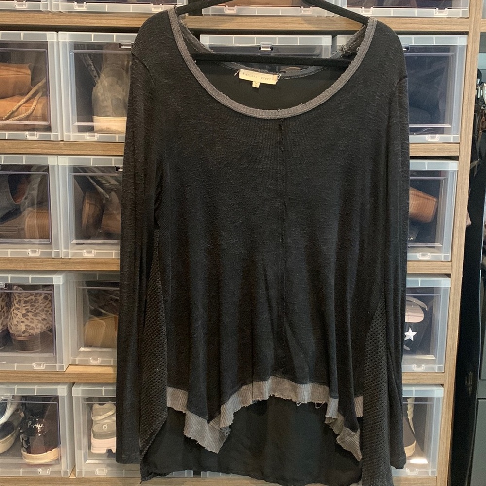 Gilded Intent Multi Texture Tunic -Size Medium. T… - image 1